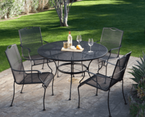cleaning outdoor furniture