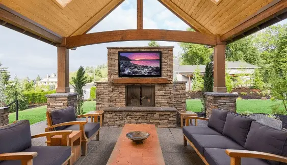 How To Protect An Outdoor Tv In Your, Outdoor Tv Ideas