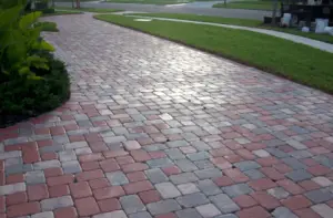 clean brick pavers