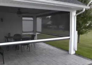 retractable patio screen